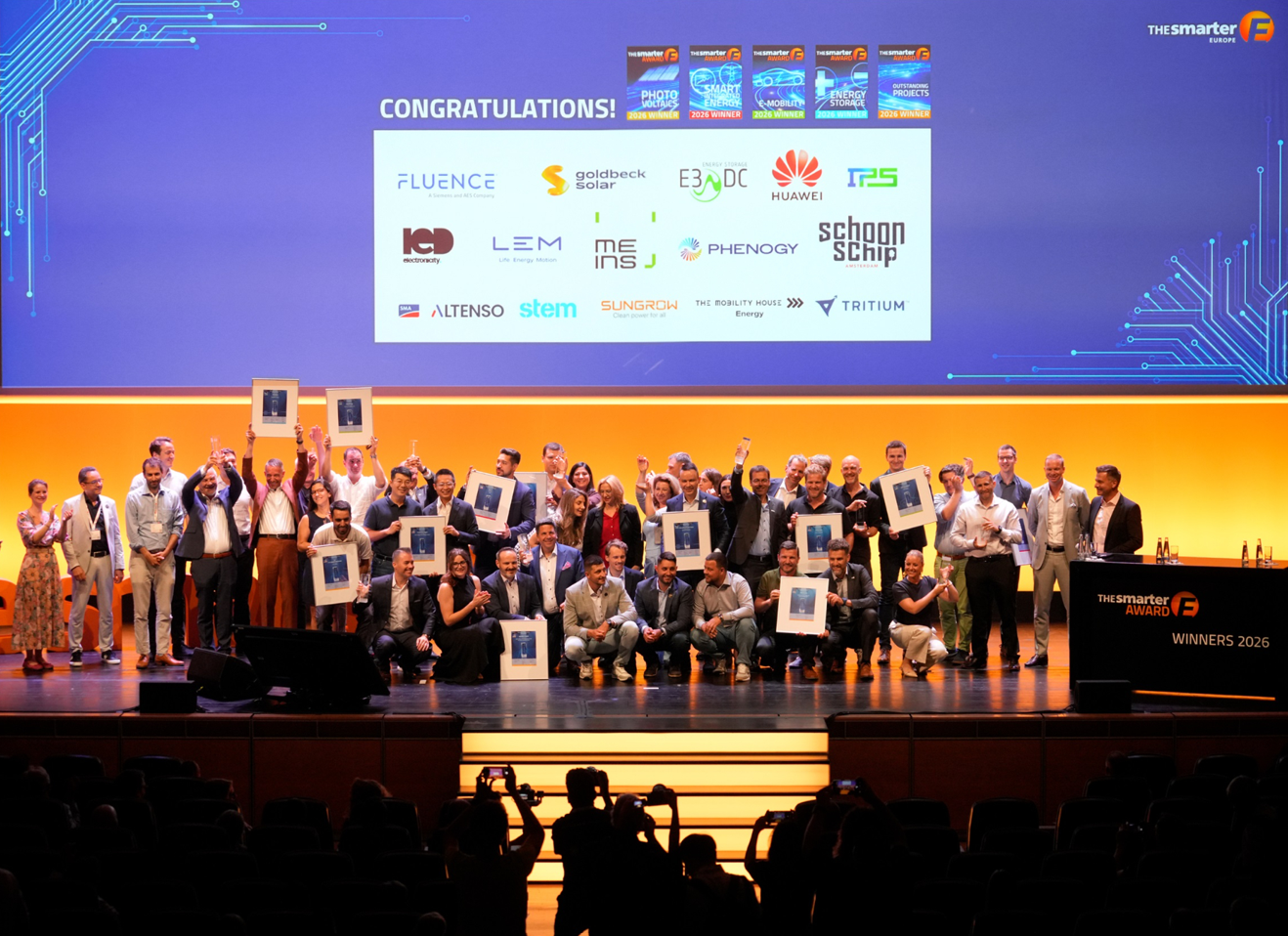 DTEK Renewables and Fluence Project Receives International The smarter E AWARD 2026