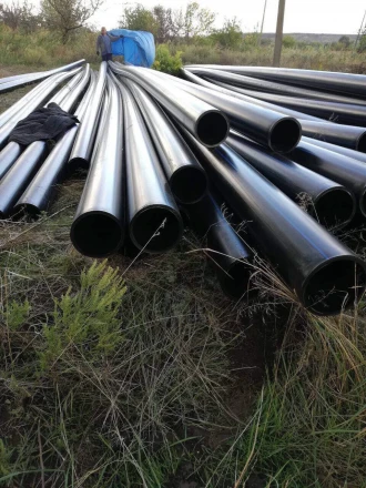 Проблема жителів вирішена: ДТЕК проклав 1,3 км нової труби для водогону села Старозаводське