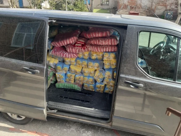 ДТЕК ВДЕ передав 5,7 тонн продуктів та ліки для двох громад Запорізької області