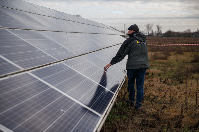 DTEK Renewables restored 50% of the Tryfonivska SPP capacity