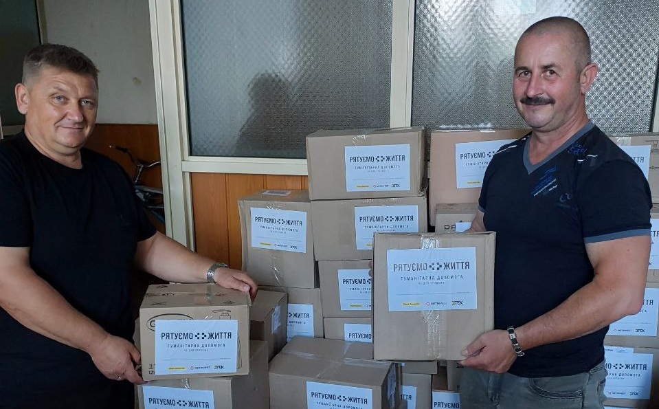 Support for the people of Pryazovske village community in Zaporizhzhia: DTEK Renewables and Rinat Akhmetov Foundation provide humanitarian aid