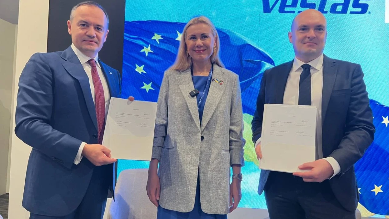 ДТЕК і Vestas готові реалізувати найбільший приватний інвестиційний проєкт в галузі енергетики з моменту набуття Україною незалежності