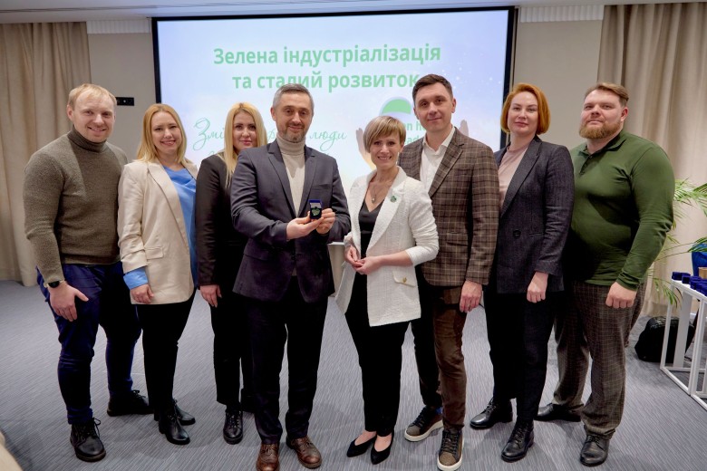 DTEK Tyligulska WPP received a “Green heart leader” award for its contribution to the environmental future of Ukraine