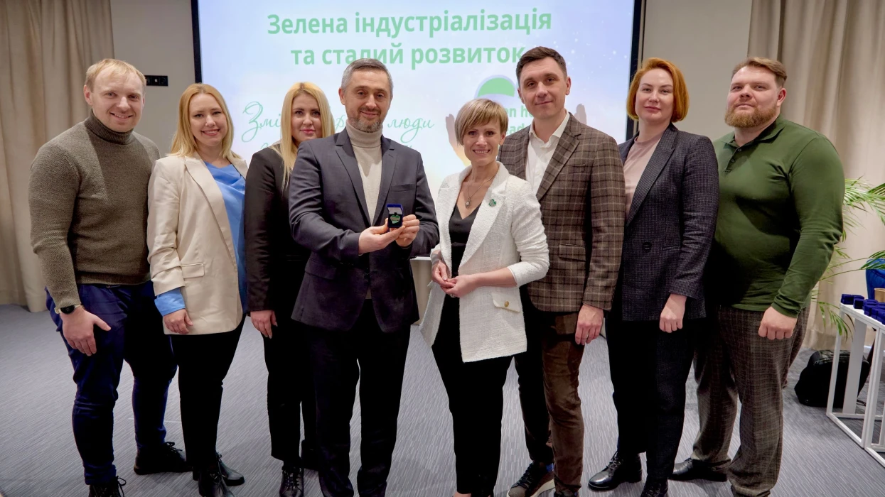 ДТЕК Тилігульська ВЕС отримала «Зелене серце лідера» за внесок в екологічне майбутнє України