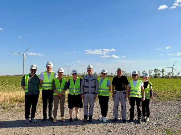 Делегація Данського енергетичного агентства відвідала ДТЕК Тилігульську ВЕС