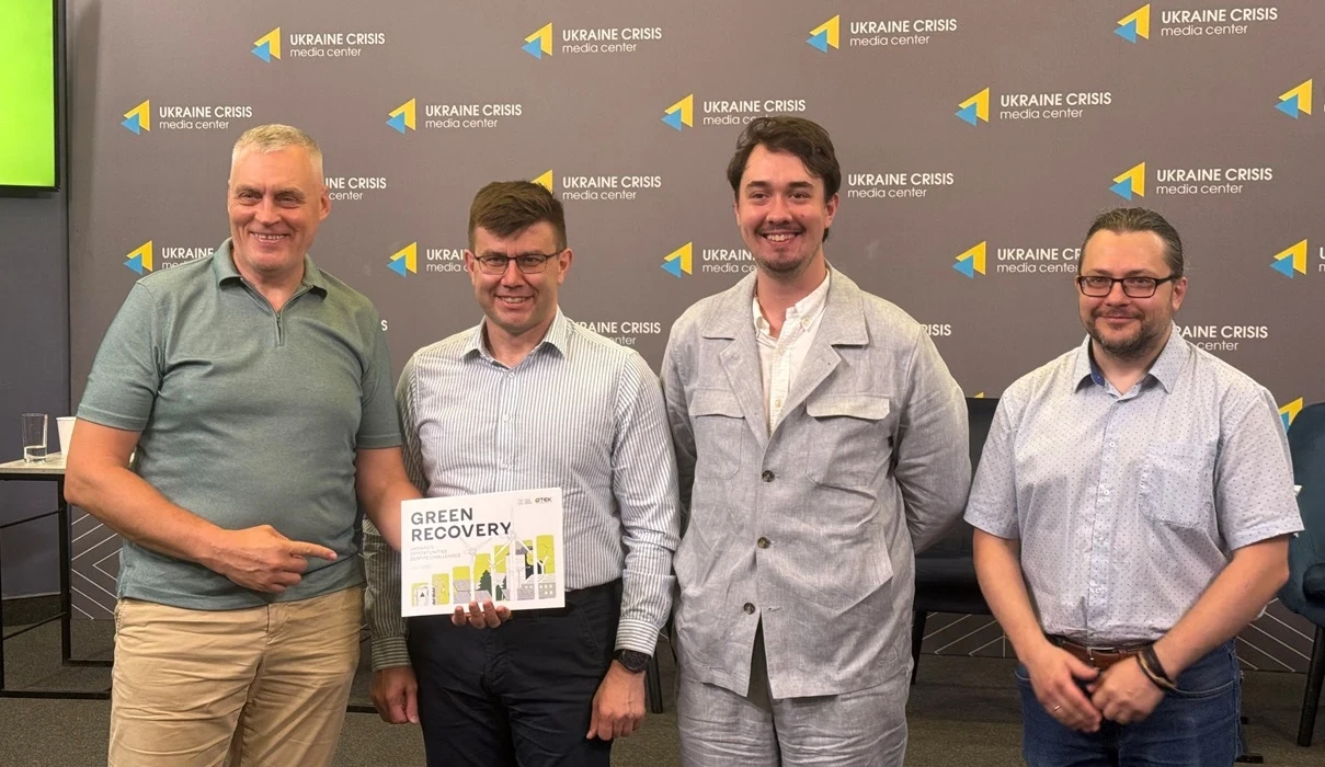 DTEK Renewables supported study on green energy recovery of Ukraine