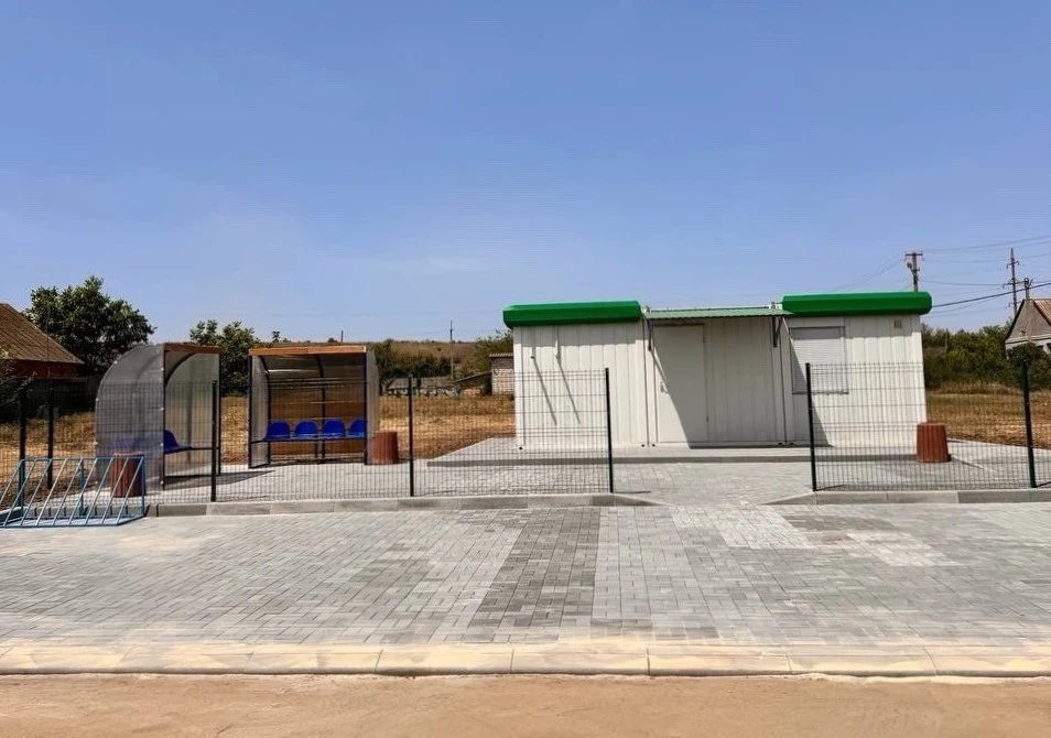 DTEK Renewables funded the construction of a modular outpatient clinic in Nikopol district