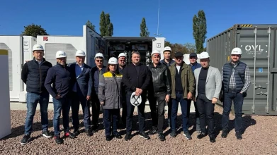 Члени НКРЕКП відвідали установку зберігання енергії ДТЕК ВДЕ Члени НКРЕКП відвідали установку зберігання енергії ДТЕК ВДЕ