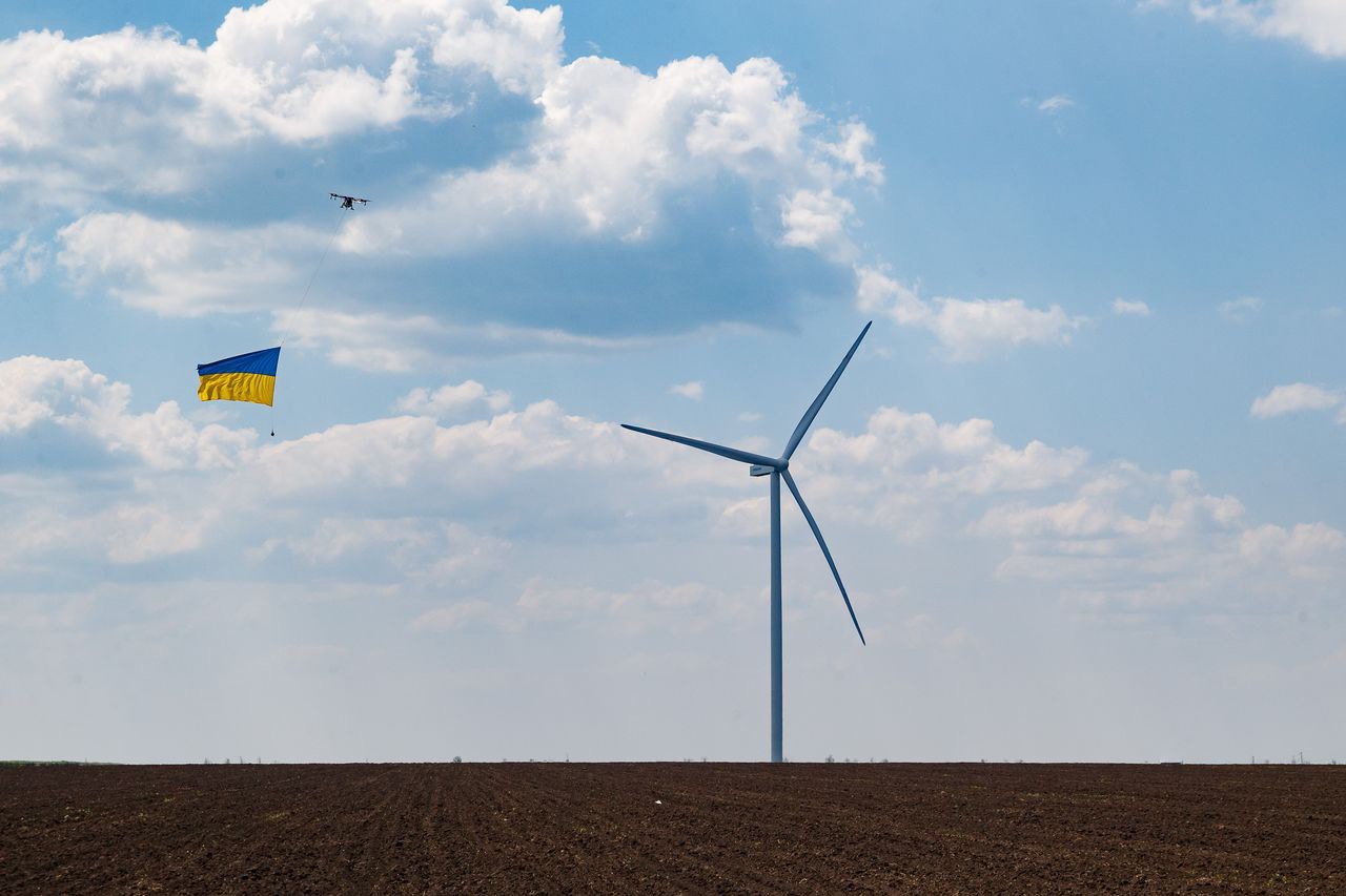 ДТЕК запустив в роботу нову вітроелектростанцію на півдні України.  2