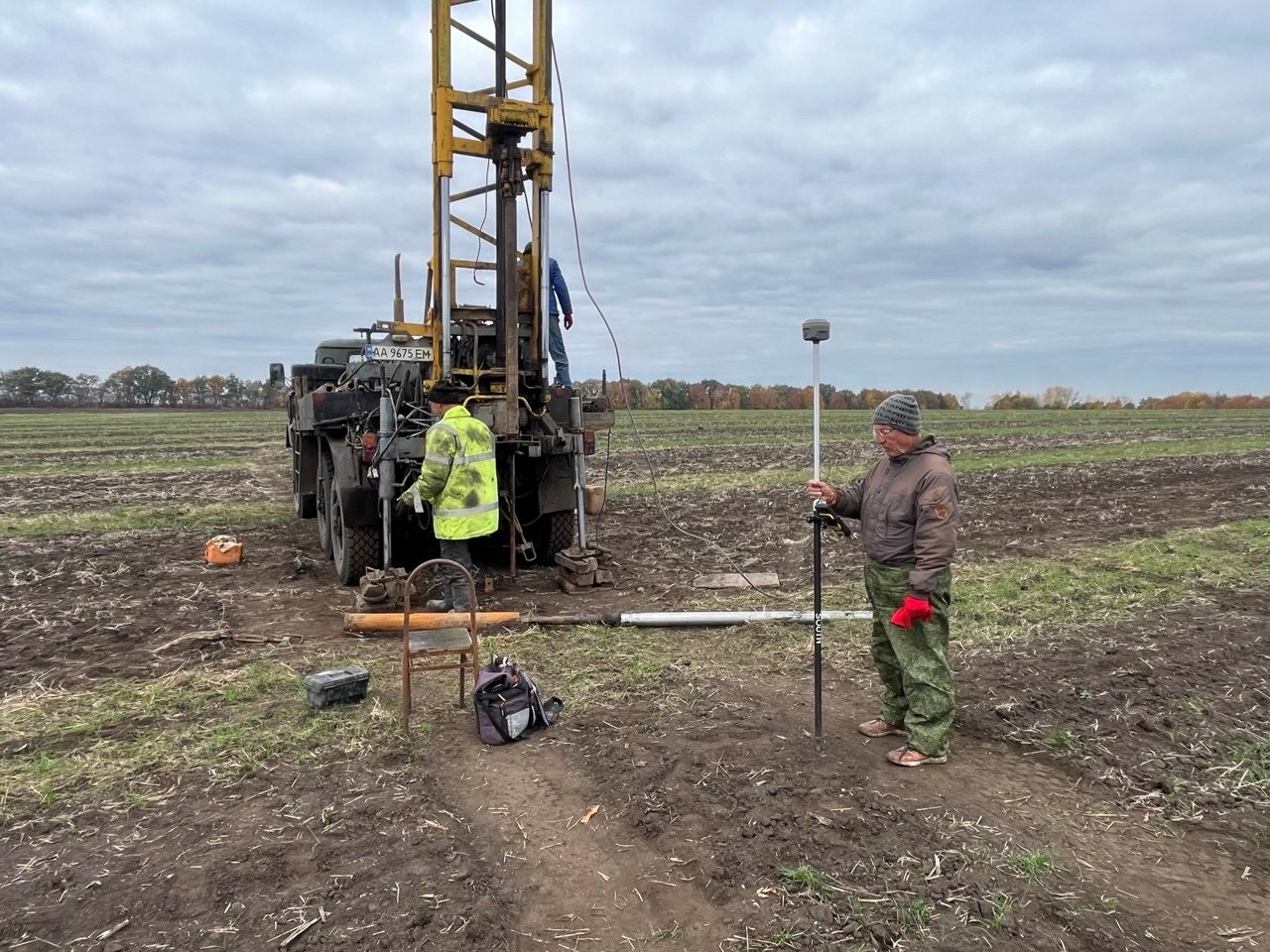 ДТЕК Полтавська ВЕС проводить геологічні вишукування для майбутнього будівництва ДТЕК Полтавська ВЕС проводить геологічні вишукування для майбутнього будівництва