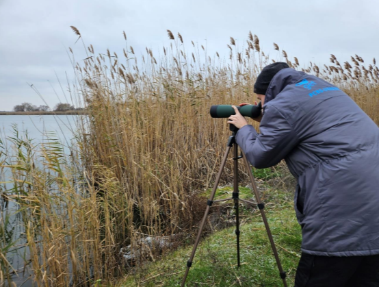 DTEK Renewables conducts ornithological surveys at the Poltavska Wind Power Plant site.  2